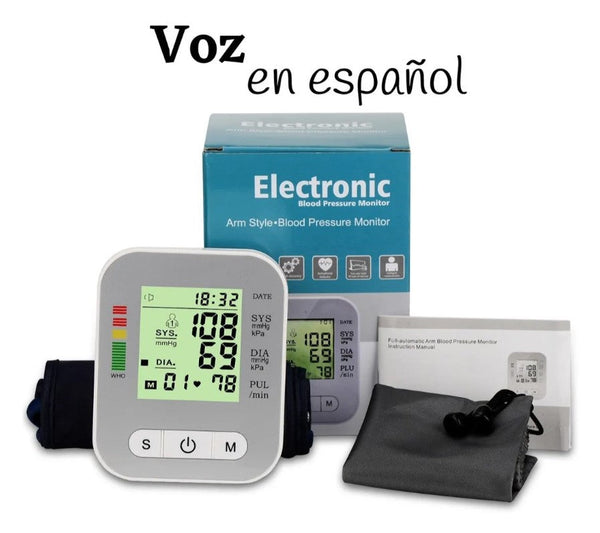 ENVIO GRATIS🎁! Tensiómetro Digital Profesional Brazo voz En Español
