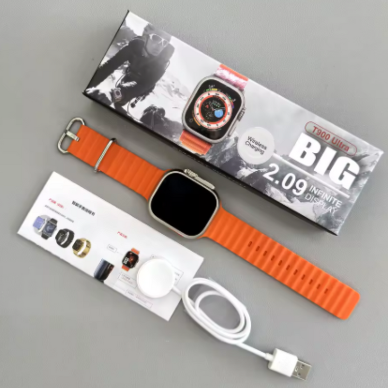 50% DE DESCUENTO SOLO ESTA SEMANA! Reloj Smartwatch T900 Ultra 2 + 7 Correas de reloj en diferentes tonos