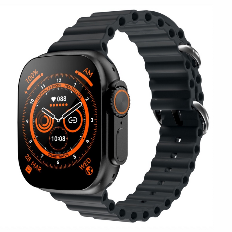 50% DE DESCUENTO SOLO ESTA SEMANA! Reloj Smartwatch T900 Ultra 2 + 7 Correas de reloj en diferentes tonos