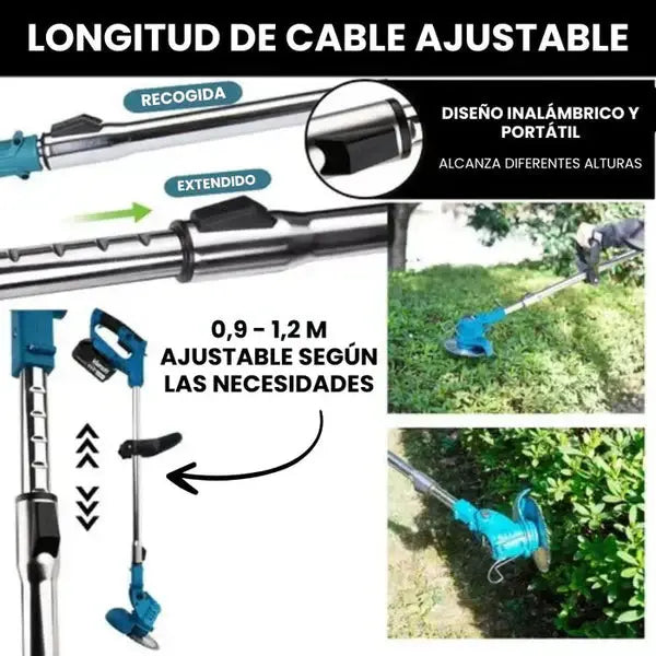 PRODUCTO CON DESCUENTO ESTA SEMANA! Guadaña Turbo Max™ – Con Batería Extra + Regalos