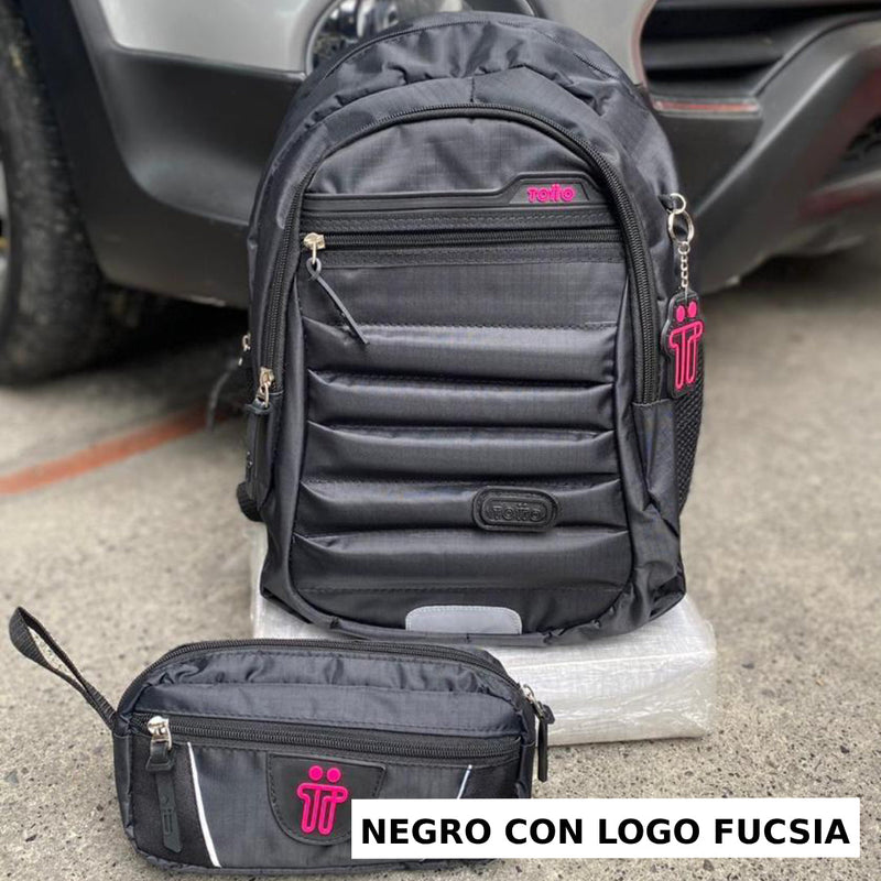 STOCK LIMITADO DE PRODUCTOS! Combo TOTTO 3x1👉Morral, cartuchera y lonchera😱
