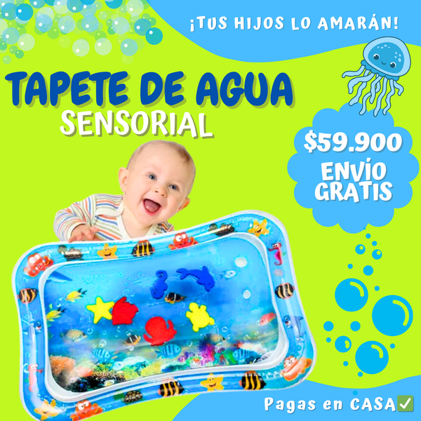 SUPER DESCUENTO SOLO ESTA SEMANA! TAPETE DE AGUA SENSORIAL💦